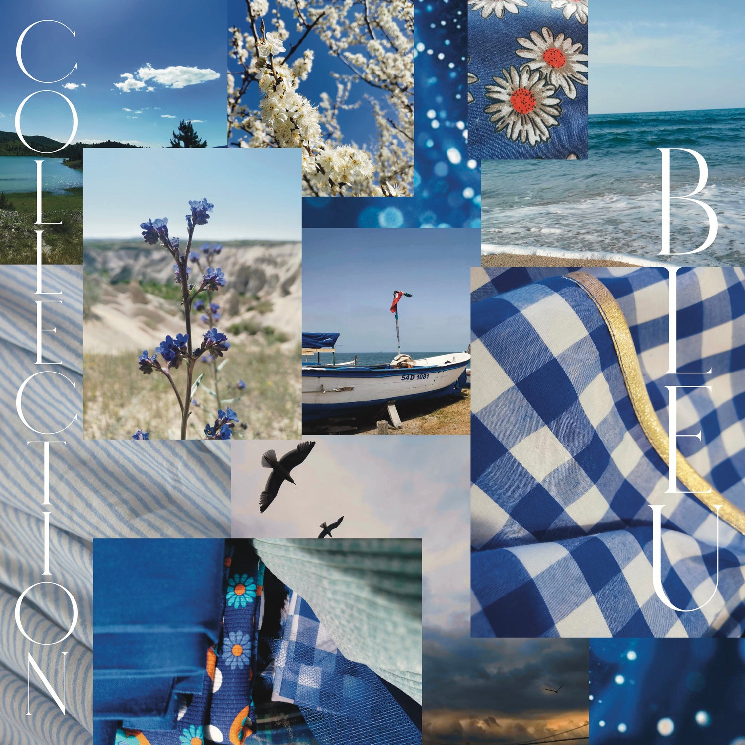 Collection BLEU - Maison Simhèl