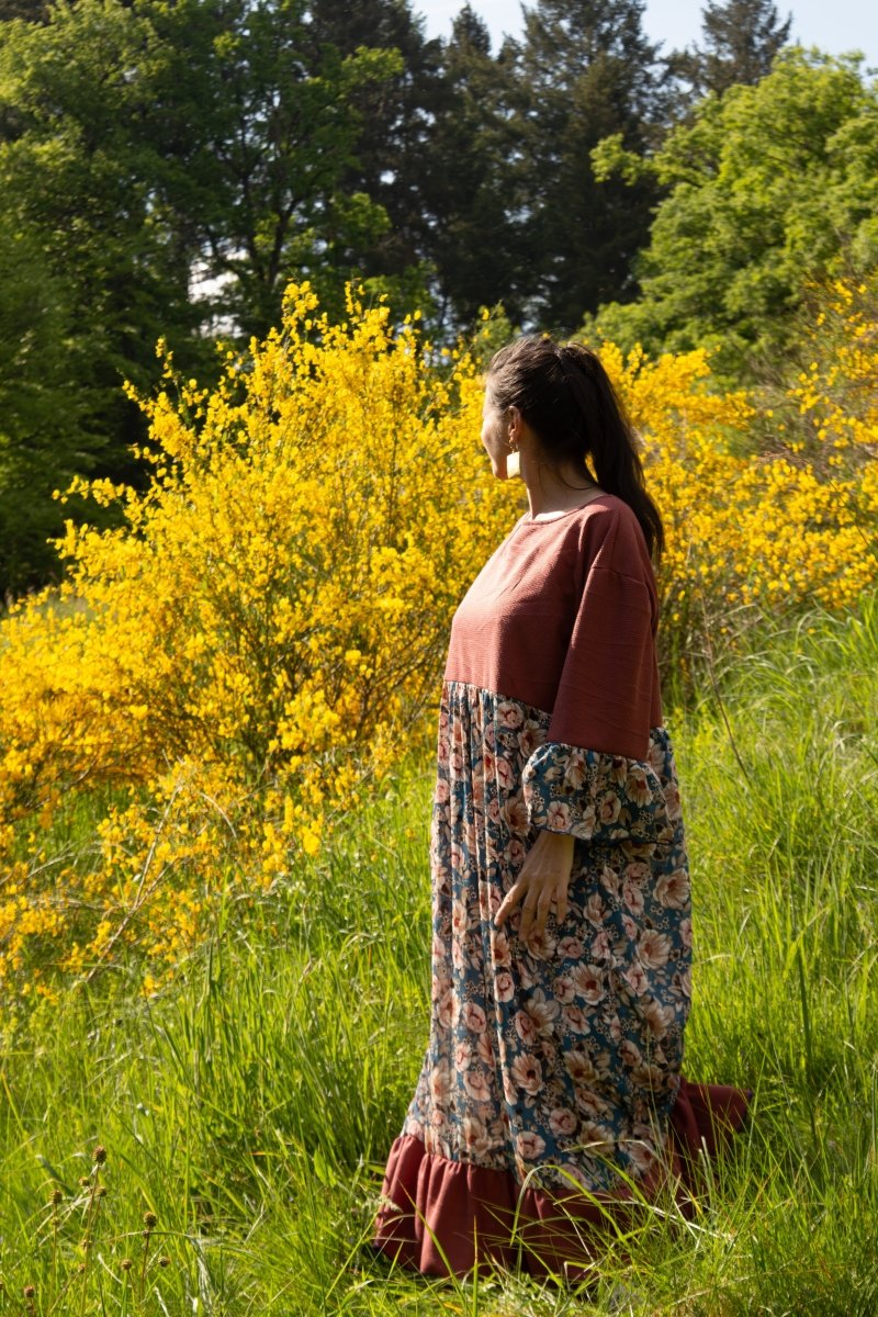 YAMI, la robe longue - Maison Simhèl